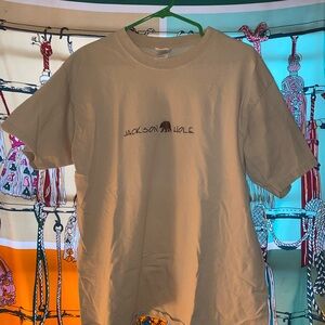 Jackson Hole Bear Beige Men's T-Shirt